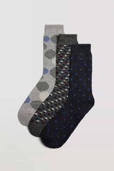 Pack 3 pares de meias